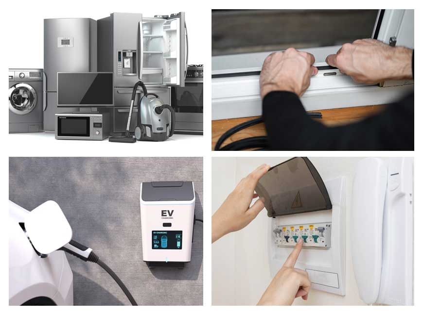 Collage of various images