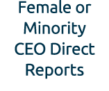 Female or Minority CEO Direct Reports