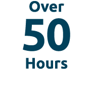 Over 50 Hours 